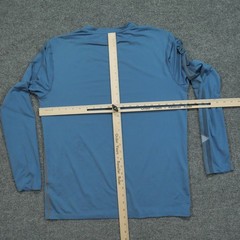 Gerry T Shirt Adult Medium Blue Long Sleeve Stretch Outdoors Lightweight