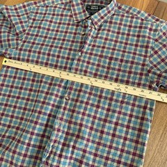 Gibbs & Mitchell Mens Button Down Shirt Long Sleeves 100% Cotton Size M