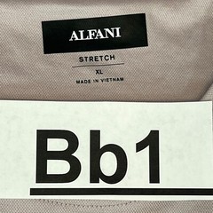 Alfani Stretch Men’s Light Mauve Dress Casual Short Sleeve Premium T Shirt XL