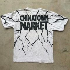 Chinatown Market Smiley Originals Local Produce Double Sided Graphic Tee Shirt L