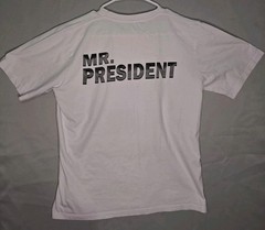 Vintage Mr President Putin Graphic T-Shirt White Size Medium Cotton 100%