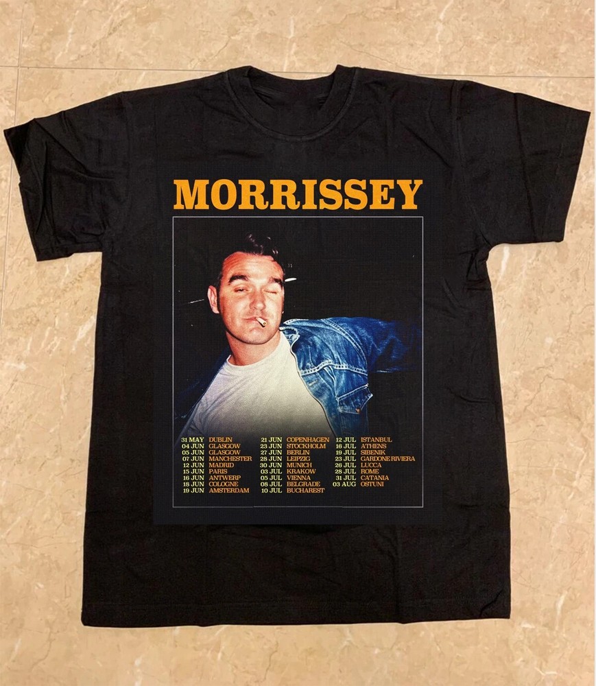 SALE 30% – Morrissey Tour 2025 Gift for Fan Short Sleeve T-shirt