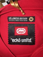 Ecko Unltd. bright red logo tee, brand new with tags.