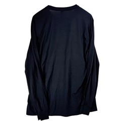 District Perfect Tri Long Sleeve Shirt Black Out Front Rainbow Pride Mens Large