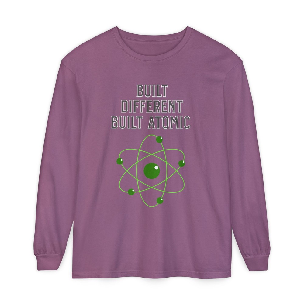 Built Different Built Atomic T-Shirt | Atom Graphic Long Sleeve