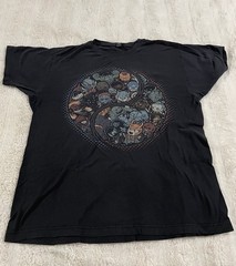 Avengers T-Shirt Men’s L Large Heroes Villains Thanos Spider-Man Iron Man Marvel