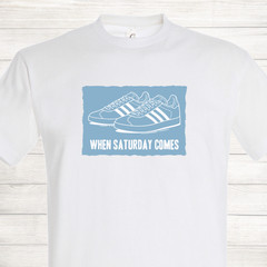 adidas Man City Away Days Coventry Manchester Weekend Saturday Casual T Shirt