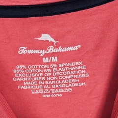 Tommy Bahama Tee Shirt Mens Medium Stretch Logo Short Sleeve Crew Neck TB61925T