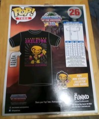 RARE NEW Funko Pop Tees SDCC Exclusive Skeletor MOTU MEDIUM Shirt LE /500!