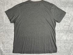 RVCA Logo T-Shirt Gray Vintage Dye Men’s XXL Slim Fit