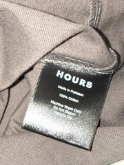 Hours Men’s Espresso Drop Shoulder T-Shirt Medium
