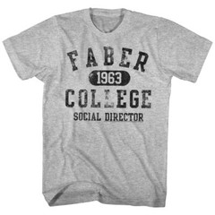 Animal House Faber College Social Director Movie Shirt