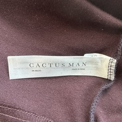 Cactus Man Ricky Singh XL Long Sleeve Tee Colorblock Striped Cotton Blend