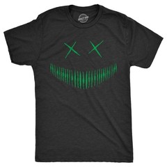 Mens Zipper Zach Pumpkin T Shirt Funny Halloween Jack O Lantern Chilling Smile