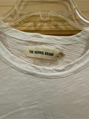 The Normal Brand Men’s White Crew Neck T-Shirt
