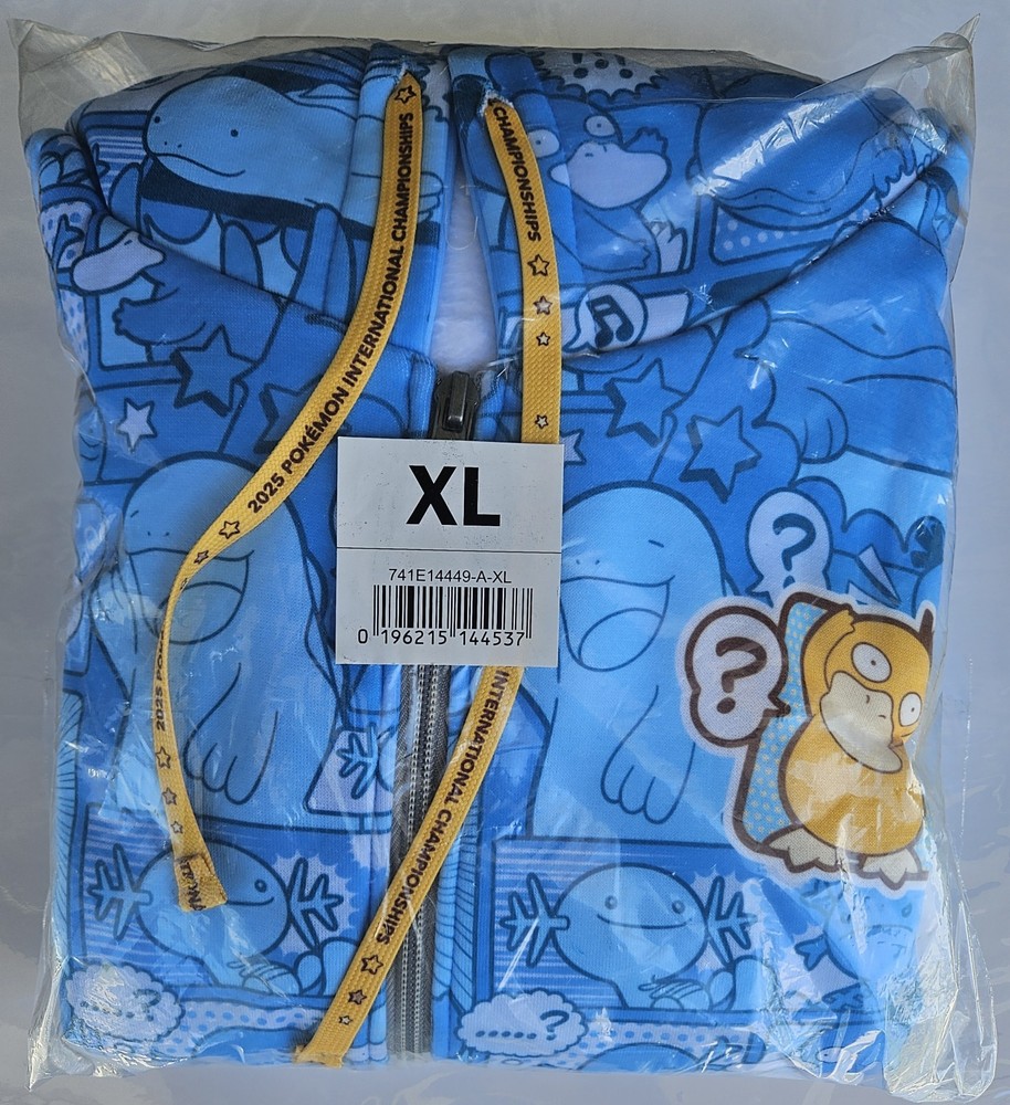 SEALED Pokémon NAIC 2025 Psyduck Mudkip Jacket Adult XL