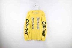 Migos Mens Size Medium Faded Spell Out Culture II Rap Hip Hop Band Tour T-Shirt