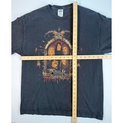 Dethklok Metalocalypse T-Shirt Mens Large Black Delta Pro Weight The Dethalbum