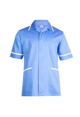Mens Premium Tunic Uneek Healthcare Hospital Nurse Salon Spa Barbers Plain UC924
