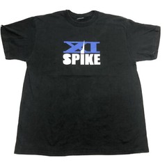 Spike Wireless Vintage Gaming Tech Black Double Sided T Shirt Mens Size XL