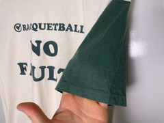 Vtg 90s Raquetball No Faults Color Block Single Stitch T-Shirt Size L