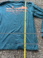 Howler Brothers Shirt Mens Medium Green Heed the Call Long Sleeve