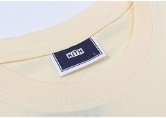 KITH Begonia Floral Logo Tee Cotton Couple Short Sleeve T-Shirt