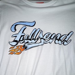 Full Send Mens White Graphic Logo Crew Neck Short Sleeve T-Shirt L