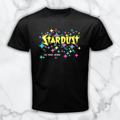 Stardust Hotel Classic Las Vegas Casino Men’s Black Graphic T Shirt Freeships