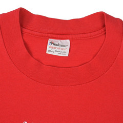 Stedman Mens Vintage Hawaii Sea Shells T Shirt Sz L Red Cotton Single Stitch USA