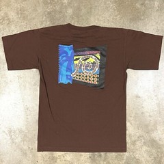 Vintage Dockers T Shirt Original Khakis Get Inline To Get Online Brown Sz M SLIM
