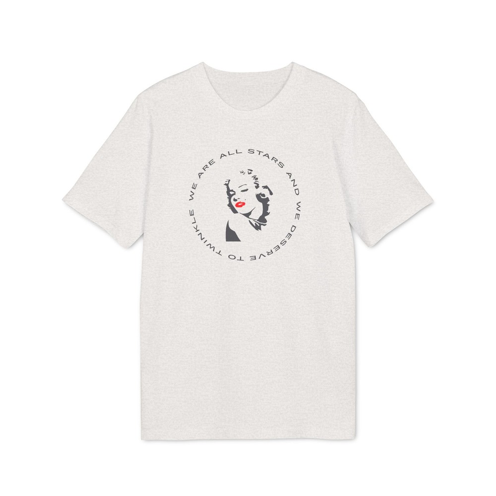 Marilyn Pop Art Organic T-shirt, 3 colors, XS-S-M-L-XL-2XL
