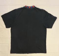 Teddy Fresh TF Heart Ribbed Collar Black Shirt Men’s Large Streetwear Fashion