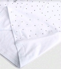 New Men Women Luxury Diamond Crosses Stars Rhinestones Fashion T-Shirt 7 Colors