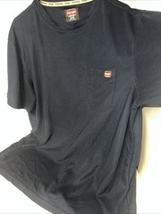 Wrangler Workwear Men’s Short Sleeve Crew T-shirt In Navy XL