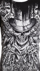 Xtreme Couture Affliction Men’s T-Shirt OFFERING Skull Black Tattoo Biker S-3XL