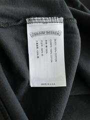 Chrome Hearts Neck Logo Pocket T-Shirt Black/White XL NWT Authentic W/ Receipt