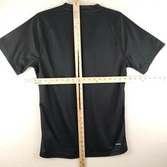 Adidas Climalite Ultimate Tee Logo Black Shirt Medium