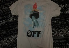 Statue Of Liberty Off White T Shirt