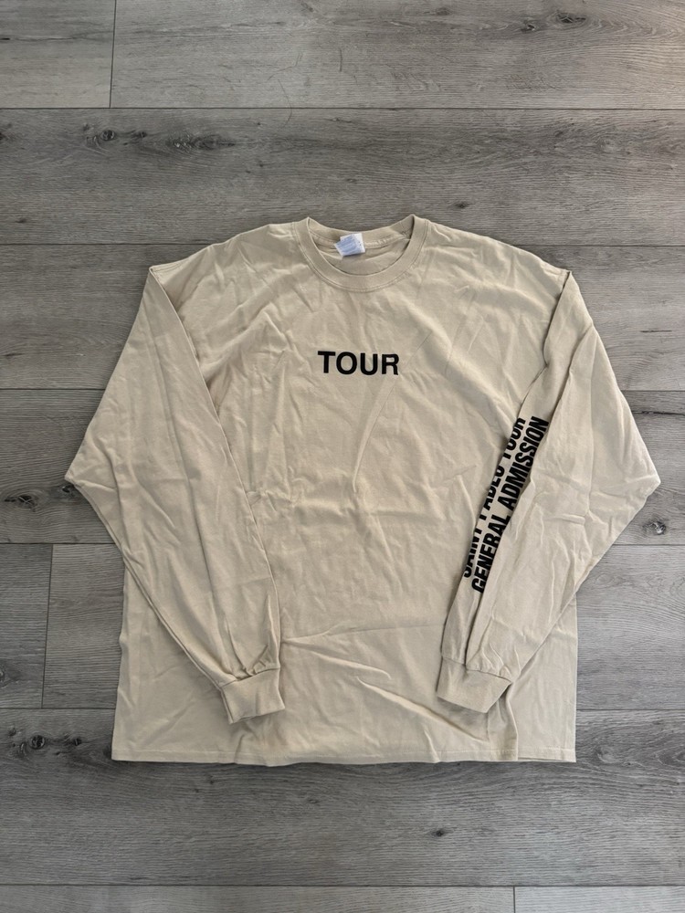 Kayne West Saint Pablo T Shirt Mens 2XL 2016 Tour Merch General Admission Y2K