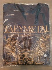 BABYMETAL The One Tee 2025 GOLD Limited Color T-Shirt Size L Japan New Unopened