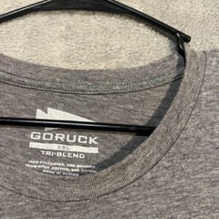 GORUCK Tribe Shirt Mens 2XL Gray Tiger Graphic Tri-Blend Tee T-Shirt Tagless