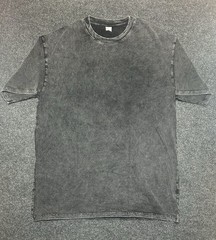 Men’s Oversized Vintage Acid Wash T-Shirt 100% Cotton Loose Fit Streetwear Tee