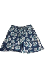 HurleyColorado Volley Swim Shorts Men XL BLue Hibiscus Floral Board Trunks