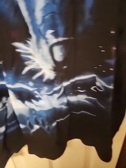 Vintage 2001 GILDAN Great Wolf Lodge Wolf All Over Print T-Shirt Size 3XL