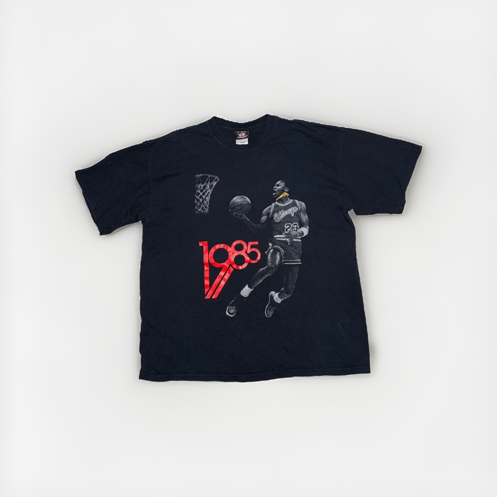RARE Vintage JORDAN The Freshness 1985 Shirt Black Size XL