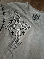 Affliction x Raw State Tee with Contrast Stitching