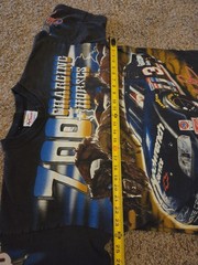 Vintage Dale Earnhardt T-Shirt 700 Charging Horses Chase 1997 AOP Unisex L Race