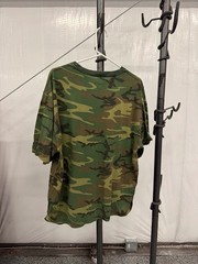Vintage Tee Swing Camouflage T-Shirt Made in USA Green Camo Shirt XL