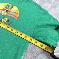 Green Pineapple Lots of Aloha Hawaiian Lemonade T-Shirt Size Small